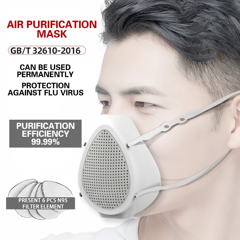 N95 Surgical Mask Electric Filter Mask Masks Dust Flu Fog Haze Mask Air Purification USB Charging Mask
N95 Surgical Mask Electric Filter Mask Masks Dust Flu Fog Haze Mask Air Purification USB Charging Mask