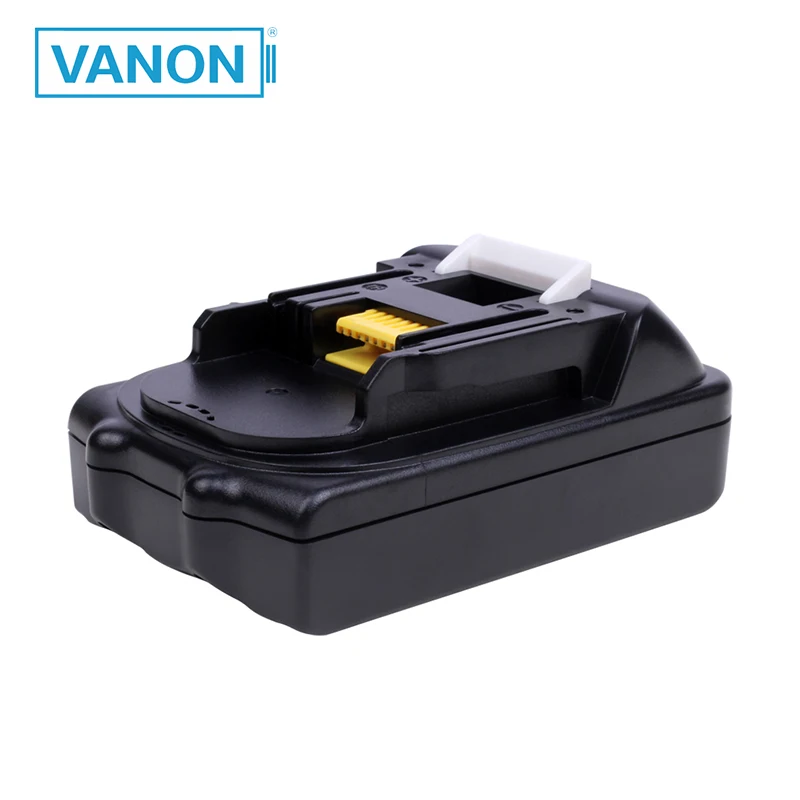 VANON For Makita 18V 1500mAh Li-ion 1.5Ah Rechargeable Replacement Power Tools Battery for MAKITA BL1815 Black BTD142SH LXT400
VANON For Makita 18V 1500mAh Li-ion 1.5Ah Rechargeable Replacement Power Tools Battery for MAKITA BL1815 Black BTD142SH LXT400
