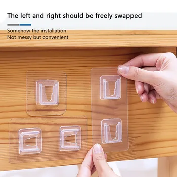10PCS Double-Sided Adhesive Wall Hooks Hanger Wall Storage Holder Transparent Hooks Suction Cup Sucker For Kitchen Bathroom
10PCS Double-Sided Adhesive Wall Hooks Hanger Wall Storage Holder Transparent Hooks Suction Cup Sucker For Kitchen Bathroom