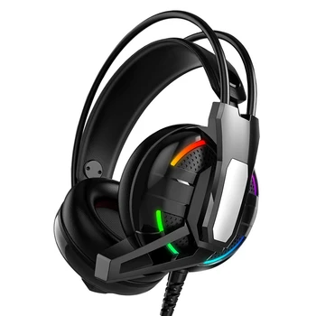7.1 Channel Stereo Game Headset with microphone Noise Cancelling Earphone for PS4/Laptop/PC Tablet
7.1 Channel Stereo Game Headset with microphone Noise Cancelling Earphone for PS4/Laptop/PC Tablet