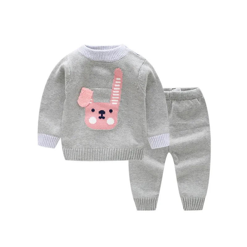 Fashion Autumn Newborn Girl Sweater Tops + Pants Baby Set Kid Clothes Girl Tracksuit Boys Knitted Suit Children Clothing Sets
Fashion Autumn Newborn Girl Sweater Tops + Pants Baby Set Kid Clothes Girl Tracksuit Boys Knitted Suit Children Clothing Sets