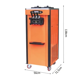 Commercial automatic ice cream machine 2000W five-color vertical ice cream machine intelligent sweetener ice cream machine
Commercial automatic ice cream machine 2000W five-color vertical ice cream machine intelligent sweetener ice cream machine