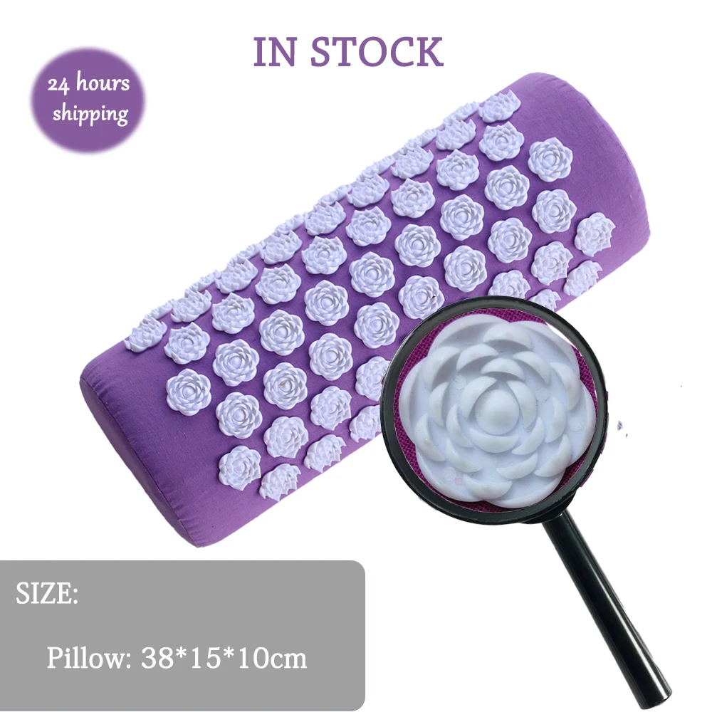 Yoga Acupressure Mat and Pillow Set, with Bag,massage cushion ,Back and Neck Pain Relief and Muscle Relaxation
Yoga Acupressure Mat and Pillow Set, with Bag,massage cushion ,Back and Neck Pain Relief and Muscle Relaxation