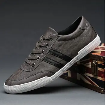 Fashion Leather Breathable Lace Up Flats Male Shoes Adult NEW Men Sneakers Shoes Men Casual Shoes A52-45
Fashion Leather Breathable Lace Up Flats Male Shoes Adult NEW Men Sneakers Shoes Men Casual Shoes A52-45