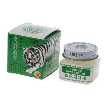 Vietnam White Tiger Balm For Headache Toothache Stomachache Vaume Blanc 
Vietnam White Tiger Balm For Headache Toothache Stomachache Vaume Blanc