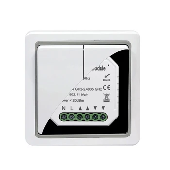 Tuya WIFI Curtain Switch Module Smart Shutter Blinds Timer Switch Shutter Timer for Curtain Roller Shutter Door
Tuya WIFI Curtain Switch Module Smart Shutter Blinds Timer Switch Shutter Timer for Curtain Roller Shutter Door