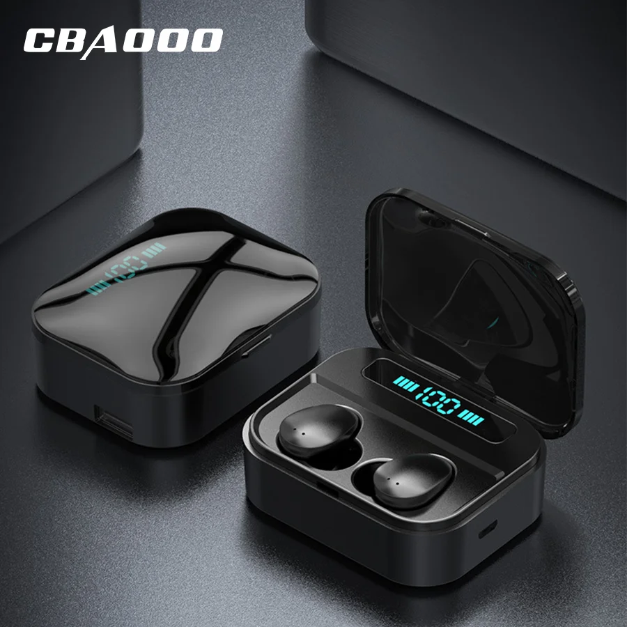 TWS True Bluetooth 5.0 Earphone Wireless Headset wireless Stereo Handsfree 3D HIFI Sport Earbuds mic LED power display for phone
TWS True Bluetooth 5.0 Earphone Wireless Headset wireless Stereo Handsfree 3D HIFI Sport Earbuds mic LED power display for phone