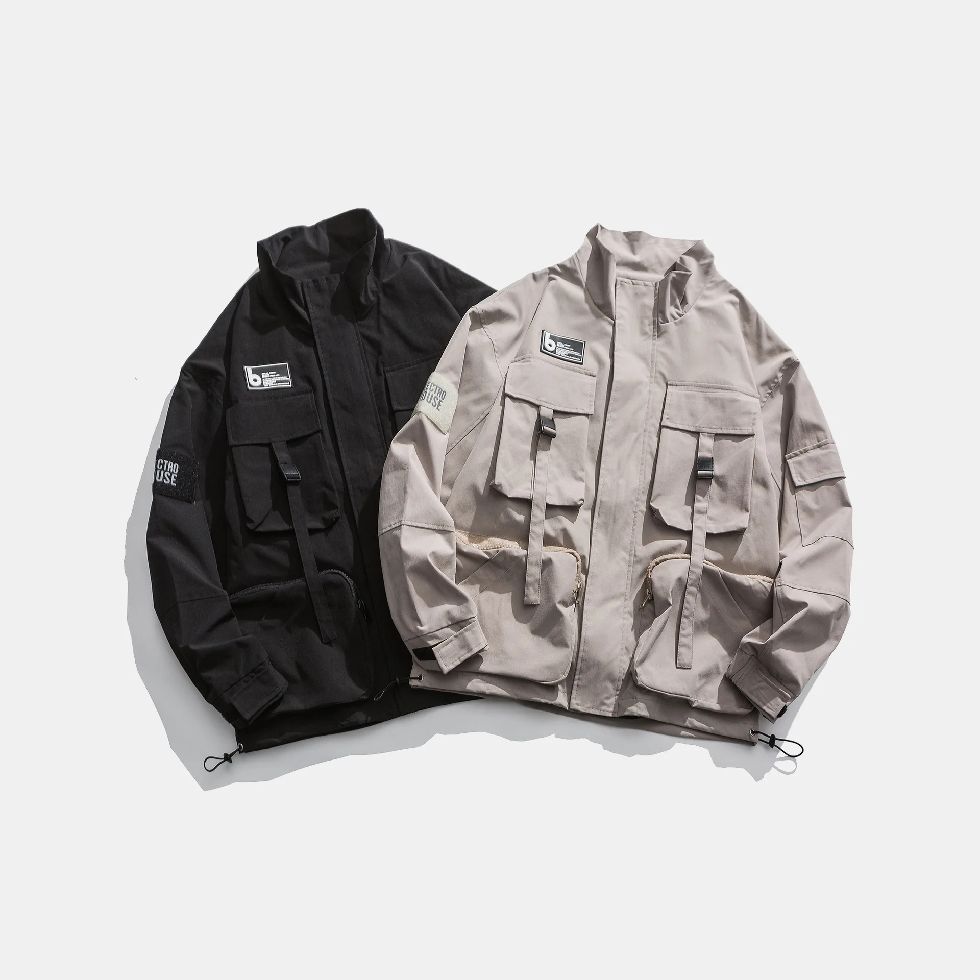 Wu Navigation Multi-pockets Tooling Jacket Retro Fold-down Collar Youth Coat Men's Spring And Autumn Handsome Trend Tops 2019 Ne
Wu Navigation Multi-pockets Tooling Jacket Retro Fold-down Collar Youth Coat Men's Spring And Autumn Handsome Trend Tops 2019 Ne