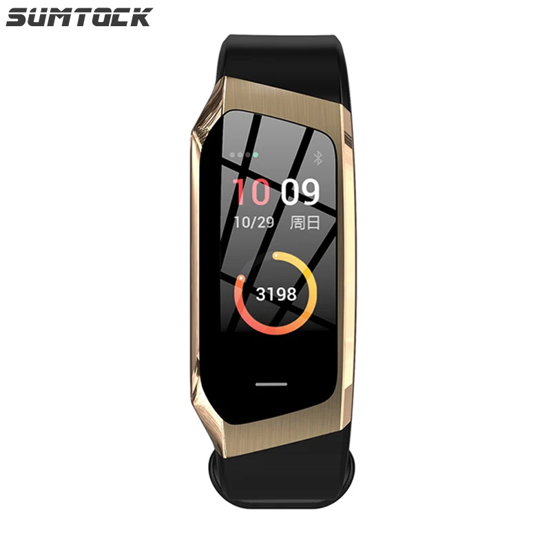 

SUMTOCK Watch Smart Watch Men Women Color Watch IP67 Waterproof Sleep Monitoring Social Reminder Calories Reloj inteligente