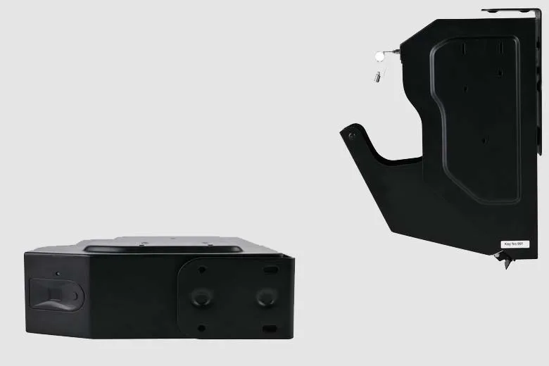 Gun Safes Fingerprint and Spare Key Lock Pistol Safe Box High Quality Steel Security Guns Fingerprint Strongbox (9)