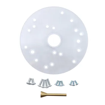 1 set Universal Router Base Plate With Centering Pin Auxiliary Tools for Most Router Spare Parts
1 set Universal Router Base Plate With Centering Pin Auxiliary Tools for Most Router Spare Parts