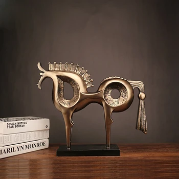 Creative Abstract Horse Sculpture For Home Decoation Resin Figurines Miniature Model Festival Gifts Ornaments Crafts Desk Decor
Creative Abstract Horse Sculpture For Home Decoation Resin Figurines Miniature Model Festival Gifts Ornaments Crafts Desk Decor