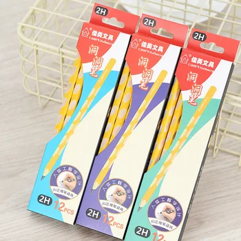2h Triangular Barrel Solid Wood Porous Pencil Young STUDENT'S Hand-Grip Correction Doing Homework Pencil Set
2h Triangular Barrel Solid Wood Porous Pencil Young STUDENT'S Hand-Grip Correction Doing Homework Pencil Set