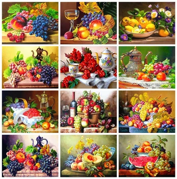 Huacan Full Square Diamond Painting Fruit 5D DIY Paint With Diamonds Embroidery Tea Art Kits Home Decoration
Huacan Full Square Diamond Painting Fruit 5D DIY Paint With Diamonds Embroidery Tea Art Kits Home Decoration
