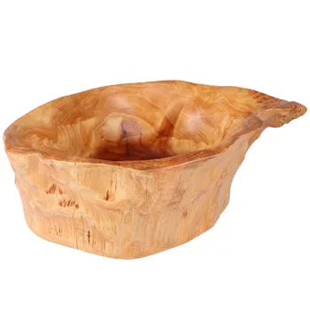 Wooden Fruit Plate Creative Serving Tray Snack Plate Household Storage Box for Home Office Shop Desktop (Caliber 15-19cm, Irregu 
Wooden Fruit Plate Creative Serving Tray Snack Plate Household Storage Box for Home Office Shop Desktop (Caliber 15-19cm, Irregu