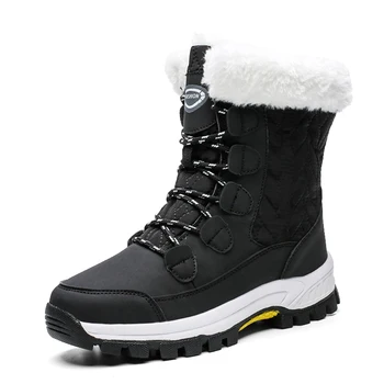 LASPERAL Nice Winter Shoes Lace Up Warm Snow Boots With Fur Woman Pink Leather Boots Women Platform Boots Flat Warm Pop Tide
LASPERAL Nice Winter Shoes Lace Up Warm Snow Boots With Fur Woman Pink Leather Boots Women Platform Boots Flat Warm Pop Tide