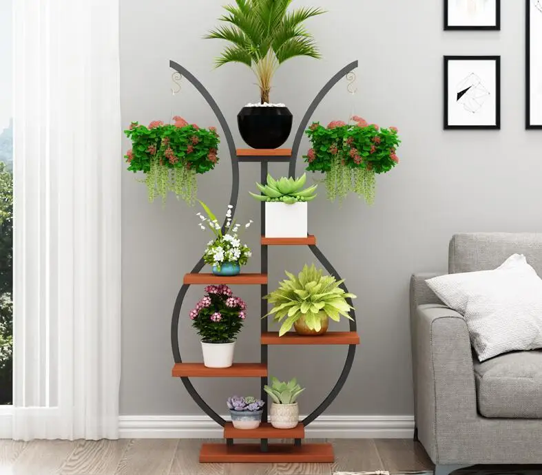 Flower stand, balcony, flower stand, floor type, multi-storey modern simple living room, indoor multi meat flower pot stand
Flower stand, balcony, flower stand, floor type, multi-storey modern simple living room, indoor multi meat flower pot stand