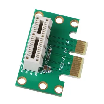 PCI-E PCI Express X1 Adapter Riser Card PCIE X1 to X1 Slot Converter Card 90 Degree for 1U Server Chassis
PCI-E PCI Express X1 Adapter Riser Card PCIE X1 to X1 Slot Converter Card 90 Degree for 1U Server Chassis