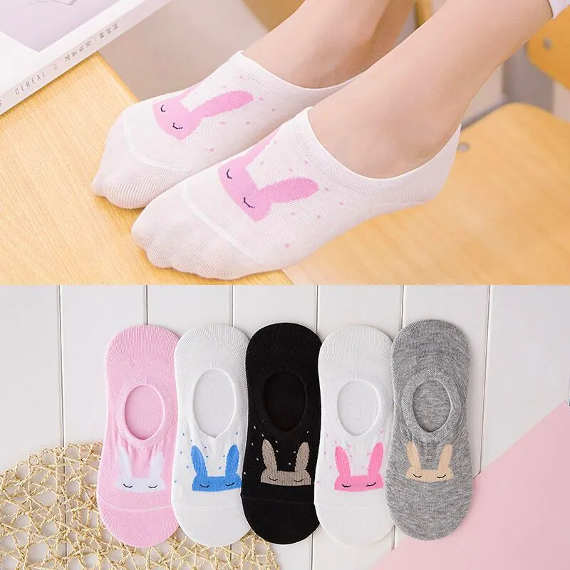 5 Pairs Women Socks Candy Color Small Animal Cartoon Pattern Invisible Sock for Spring Summer Breathable Casual Girls Boat Socks 
5 Pairs Women Socks Candy Color Small Animal Cartoon Pattern Invisible Sock for Spring Summer Breathable Casual Girls Boat Socks