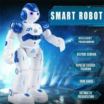 RC Robot Remote Control Smart Dancing Singing Gesture Sensor Robot Multi-Function Remote Control Robot Kids Toy Gift
RC Robot Remote Control Smart Dancing Singing Gesture Sensor Robot Multi-Function Remote Control Robot Kids Toy Gift