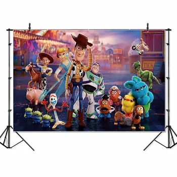 SeekPro Photography Backdrops Cartoon Toy Story Candy Children Birthday Party Decor Photocall Backdrop Photo Studio Banner 
SeekPro Photography Backdrops Cartoon Toy Story Candy Children Birthday Party Decor Photocall Backdrop Photo Studio Banner