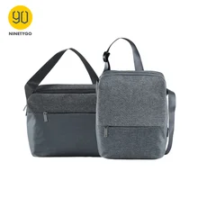Bolso bandolera de hombro de la serie concisa de la ciudad de NINETYGO 90FUN para portátil Casual resistente al agua mochila para hombres y mujeres de la escuela(China)