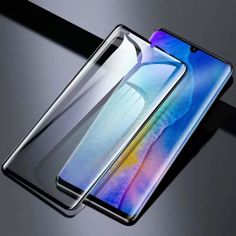 

Tempered Glass For Huawei Mate20 Mate20pro Mate30 Mate30pro P40 P40Pro P30Pro Glass Screen Protector Edge Protective Film KS059