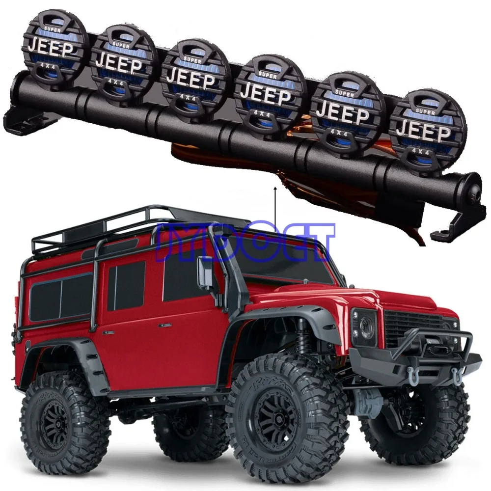 152mm Multi-Function LED Light Bar "JEEP" For RC Crawler Traxxas TRX-4 TRX4 D90 Axial SCX10 90046
152mm Multi-Function LED Light Bar "JEEP" For RC Crawler Traxxas TRX-4 TRX4 D90 Axial SCX10 90046