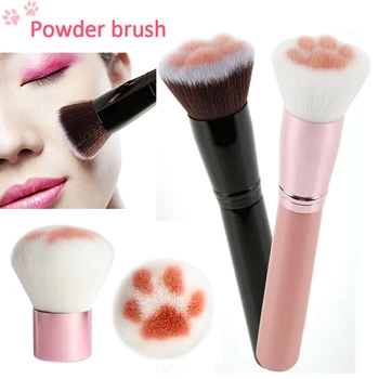 Cute Long/Short Cat Claw Paw Makeup Powder Brushes Foundation Brush Foundation Brush Fiber Hair Birch Handle Cosmetics Tool 2020
Cute Long/Short Cat Claw Paw Makeup Powder Brushes Foundation Brush Foundation Brush Fiber Hair Birch Handle Cosmetics Tool 2020