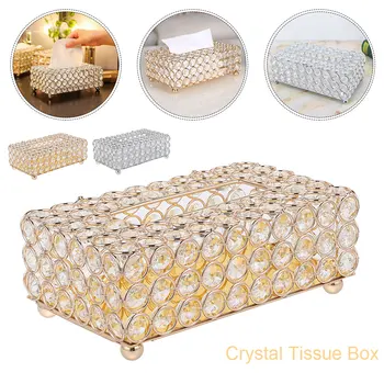 Crystal Tissue Box Holder Cube Napkin Dispenser Toilet Paper Holder for Bedroom Office Coffee Home Kitchen Bathroom Accessories
Crystal Tissue Box Holder Cube Napkin Dispenser Toilet Paper Holder for Bedroom Office Coffee Home Kitchen Bathroom Accessories