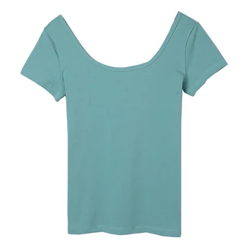 Casual Tee Tops Summer Short Sleeve Gray Female T shirt Women Clothing 
Casual Tee Tops Summer Short Sleeve Gray Female T shirt Women Clothing