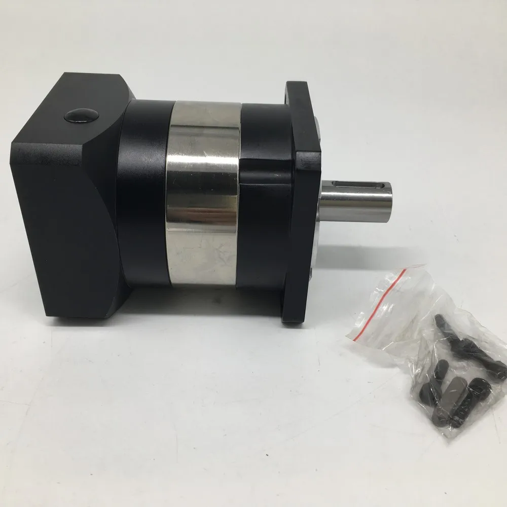 Speed Ratio 3 Planetary Gearbox 3:1 Input Shaft 16mm Gearbox Reducer for 750W Servo Motor 90mm flange
Speed Ratio 3 Planetary Gearbox 3:1 Input Shaft 16mm Gearbox Reducer for 750W Servo Motor 90mm flange