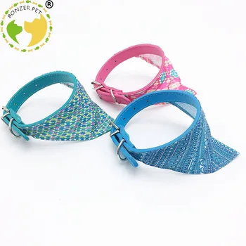 Bonzerpet Dog Soft PU Leather Bandana Printed Collar Scarf Adjustable Neckerchief Collar Small Puppy Custom Collars
Bonzerpet Dog Soft PU Leather Bandana Printed Collar Scarf Adjustable Neckerchief Collar Small Puppy Custom Collars