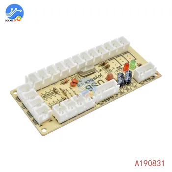 1PCs Zero Delay Arcade USB Encoder PC to Joystick Arcade Rocker Circuit Board Control Panel For MAME Gaming
1PCs Zero Delay Arcade USB Encoder PC to Joystick Arcade Rocker Circuit Board Control Panel For MAME Gaming