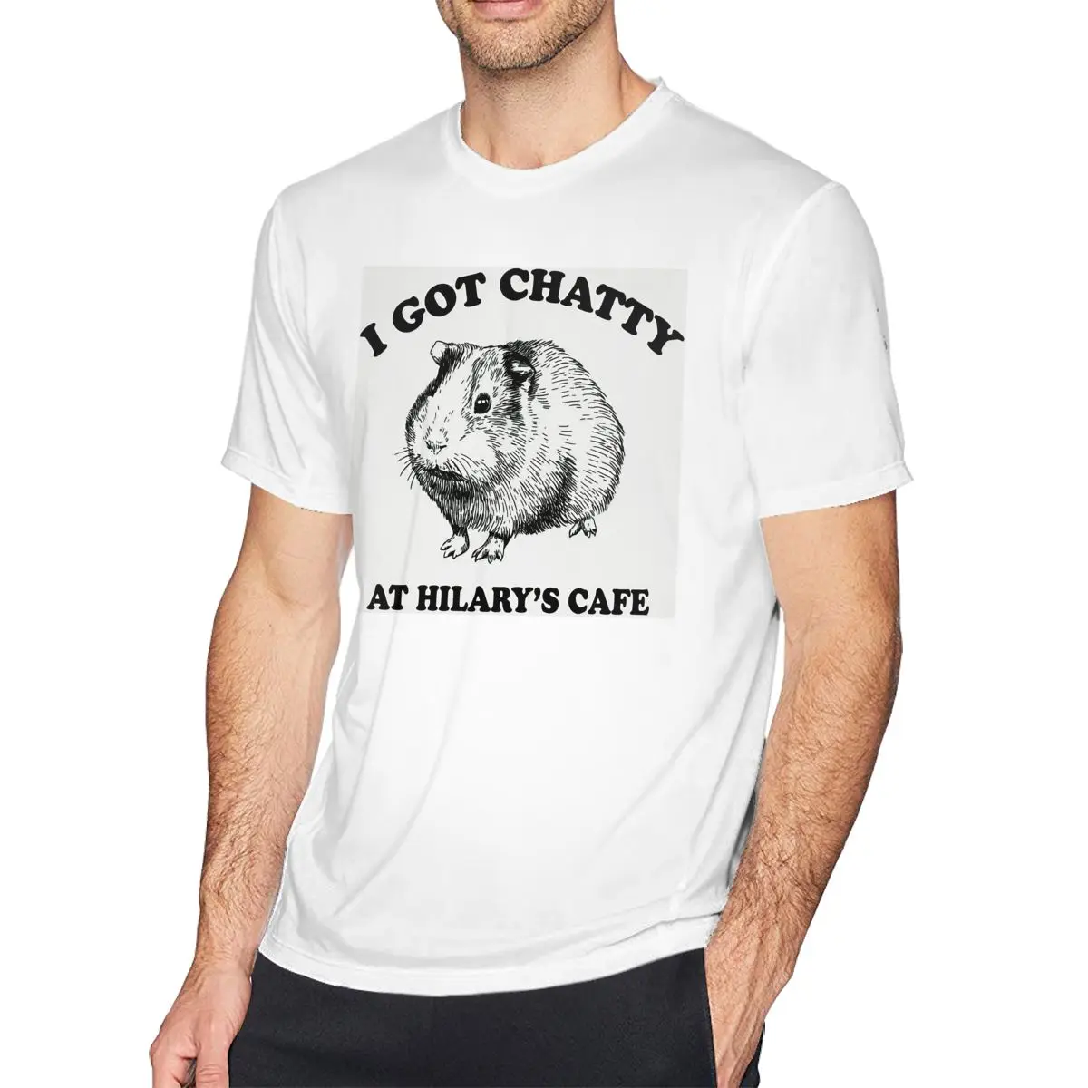 Guinea Pig T Shirt Fleabag I Got Chatty At Hilary T-Shirt Cute Big Tee Shirt Men Streetwear Tshirt 
Guinea Pig T Shirt Fleabag I Got Chatty At Hilary T-Shirt Cute Big Tee Shirt Men Streetwear Tshirt