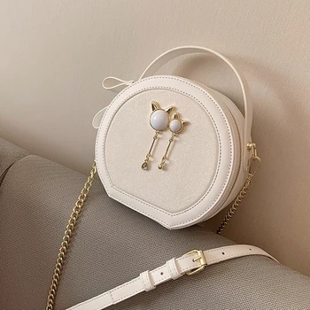Sweet Lady Sequins Round Tote bag 2020 Fashion New High quality PU Leather Women's Designer Handbag Chain Shoulder Messenger bag
Sweet Lady Sequins Round Tote bag 2020 Fashion New High quality PU Leather Women's Designer Handbag Chain Shoulder Messenger bag