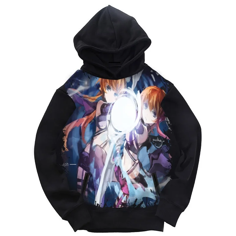 High-Q Unisex DATE A LIVE Tsunako 3D Pullover Hoodies Itsuka Shido Yatogami Tohka Tobiichi Origami Yoshino Hooded Hoodies Coat
High-Q Unisex DATE A LIVE Tsunako 3D Pullover Hoodies Itsuka Shido Yatogami Tohka Tobiichi Origami Yoshino Hooded Hoodies Coat