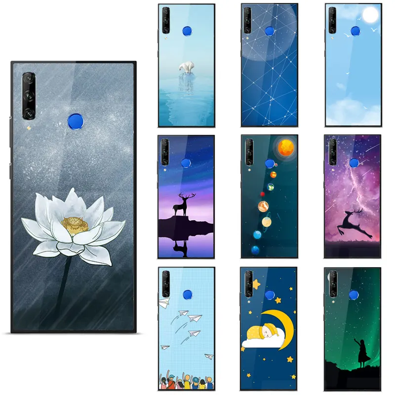 Honor 9X Case fashion Pattern Smooth Mirror High Quality Tempered glass shockproof Back Cover For Honor 9X Phone Cases 6.59 inch
Honor 9X Case fashion Pattern Smooth Mirror High Quality Tempered glass shockproof Back Cover For Honor 9X Phone Cases 6.59 inch