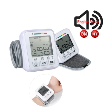 Wrist Sphygmomanometer Home Automatic Sphygmomanometer Detection Heartbeat Large LCD Display Voice Broadcast Sphygmomanometer
Wrist Sphygmomanometer Home Automatic Sphygmomanometer Detection Heartbeat Large LCD Display Voice Broadcast Sphygmomanometer
