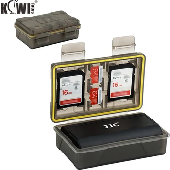 Kiwi Durable Battery Case Storage Box Memory Card Case Organizer for 2 SD SDHC SDXC 2 MSD Micro SD MicroSD Cards for Canon Nikon
Kiwi Durable Battery Case Storage Box Memory Card Case Organizer for 2 SD SDHC SDXC 2 MSD Micro SD MicroSD Cards for Canon Nikon
