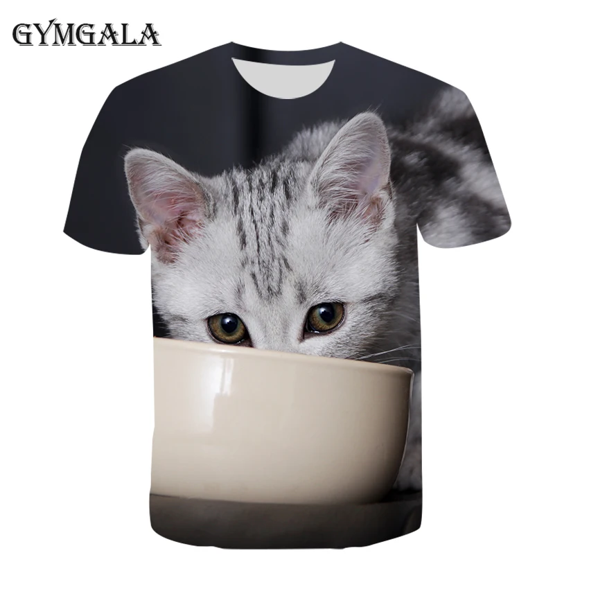 2020Japanese men and women summer new T-shirt street Harajuku style 3D printing custom short sleeve cute cat pattern leisure
2020Japanese men and women summer new T-shirt street Harajuku style 3D printing custom short sleeve cute cat pattern leisure