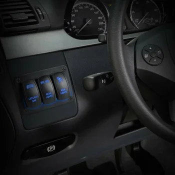 12-24v 3 Gang Toggle Water-resistant Enclosed Rocker Switch Panel Blue LED Light For Car Marine Boat Waterproof Accessories
12-24v 3 Gang Toggle Water-resistant Enclosed Rocker Switch Panel Blue LED Light For Car Marine Boat Waterproof Accessories