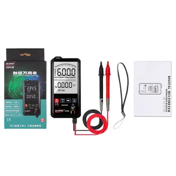 ET8138/8136 Touch Screen Multimeter Digital Automatic 6000 Count True-RMS Voltage Frequency Capacitance Diode NCV Tester
ET8138/8136 Touch Screen Multimeter Digital Automatic 6000 Count True-RMS Voltage Frequency Capacitance Diode NCV Tester
