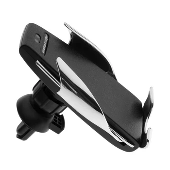 Phone holder in deflector, wireless charging, touch grip 6-9. 5 cm, silver 4519609
Phone holder in deflector, wireless charging, touch grip 6-9. 5 cm, silver 4519609