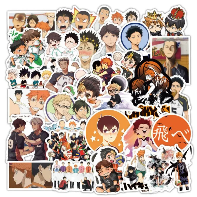 10/30/50 PCS Volleyball Boy Anime Cartoon Graffiti Suitcase Skateboard Guitar Waterproof Sticker Decorative Toy Wholesale
10/30/50 PCS Volleyball Boy Anime Cartoon Graffiti Suitcase Skateboard Guitar Waterproof Sticker Decorative Toy Wholesale
