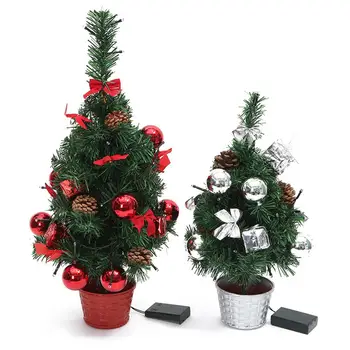 Christmas Decorations Desktop Mini Desktop Christmas Tree with LED Light Office Home Decoration 18In/24In
Christmas Decorations Desktop Mini Desktop Christmas Tree with LED Light Office Home Decoration 18In/24In