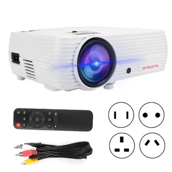Home Mini LED Projector White Smart HD Portable Home Theater No Screen TV 110V-240V home meeting projector
Home Mini LED Projector White Smart HD Portable Home Theater No Screen TV 110V-240V home meeting projector