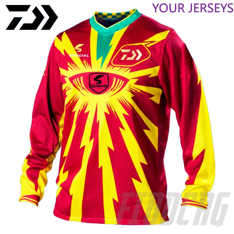 Daiwa Fishing Clothing Long Sleeve Xs-5xl Summer Autumn Winter Quick-Drying Breathable Anti-UV Sun Protection T Shirt Clothes
Daiwa Fishing Clothing Long Sleeve Xs-5xl Summer Autumn Winter Quick-Drying Breathable Anti-UV Sun Protection T Shirt Clothes