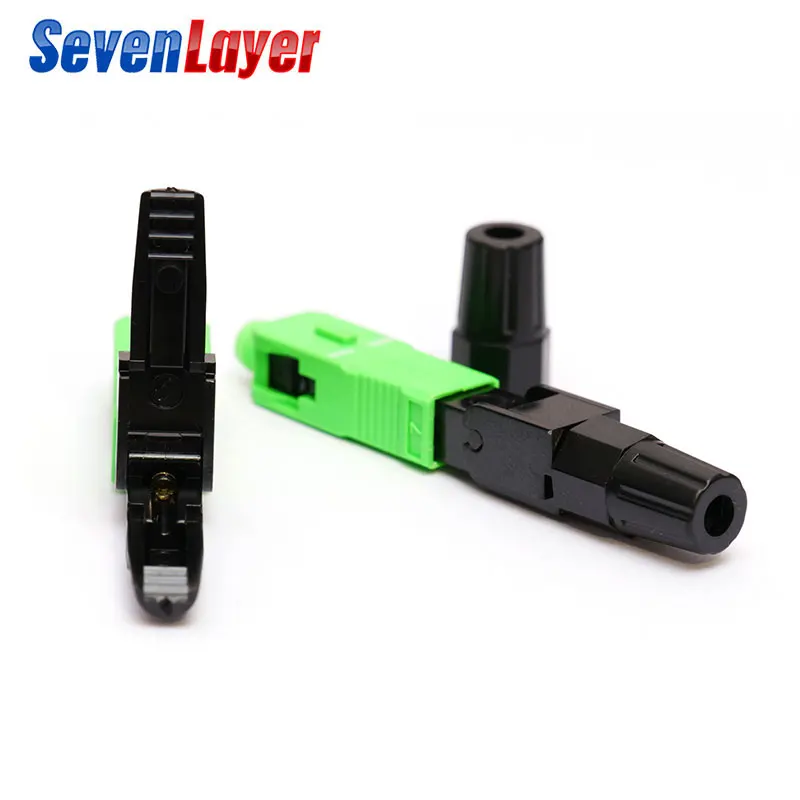 FTTH SC single-mode fiber optic SC APC quick connector Fiber Optic Fast Connecto Telecommunication level
FTTH SC single-mode fiber optic SC APC quick connector Fiber Optic Fast Connecto Telecommunication level
