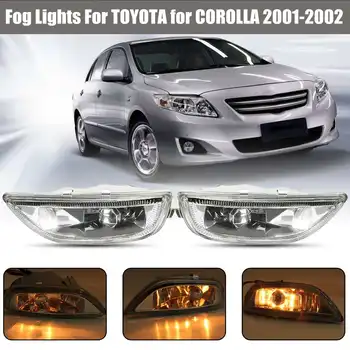 Pair Car Front Bumper Fog Lights Lamps Clear Lens with Bulbs For TOYOTA for COROLLA 2001 2002
Pair Car Front Bumper Fog Lights Lamps Clear Lens with Bulbs For TOYOTA for COROLLA 2001 2002